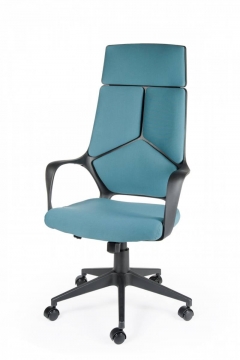 Кресло офисное IQ CX0898H  Морская волна