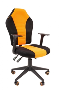 Кресло геймерское CHAIRMAN GAME 8 Черный-оранжевый