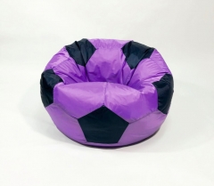 Кресло-мешок Россия Мяч малое Фиолетовый/Черный