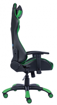 Кресло геймерское Everprof Lotus S9 Экокожа Зеленый Черный