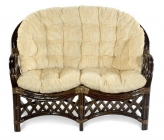 Диван 2х местный Черчилль/Рузвельт/Кобана Радуга Cherchille3 орех матовый