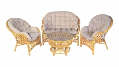 Комплект Черчилль/Рузвельт/Кобана с 2х местным диваном Радуга Cherchille5 натуральный