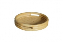 Поднос круглый Радуга 21/03 натуральный