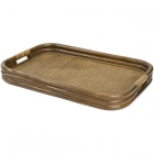 Поднос прямоугольный Радуга 21/04 миндаль матовый