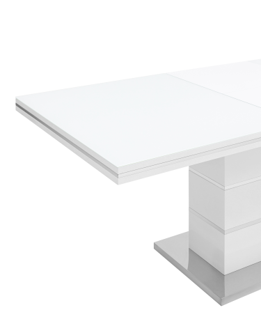 Стол раскладной Stool group Глазго 160-215х90 Белый