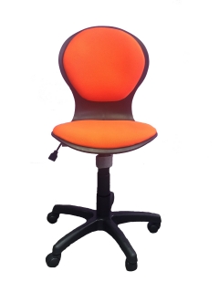 Детское компьютерное кресло LB-C03 Оранжевая сетка