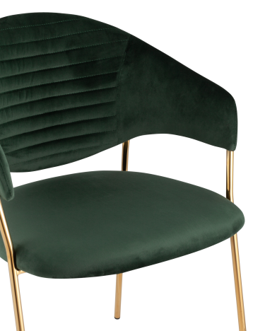 Стул Stool group Эвита, велюр зеленый