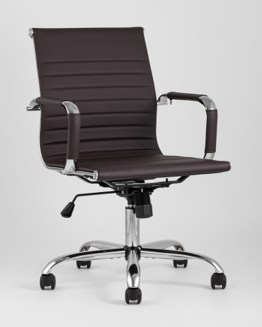 Кресло офисное Stool Group TopChairs City S Коричневое