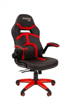 Кресло геймерское CHAIRMAN GAME 18 Черный Красный