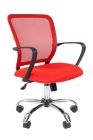 Кресло для оператора Chairman Chairman 698 chrome TW Красное