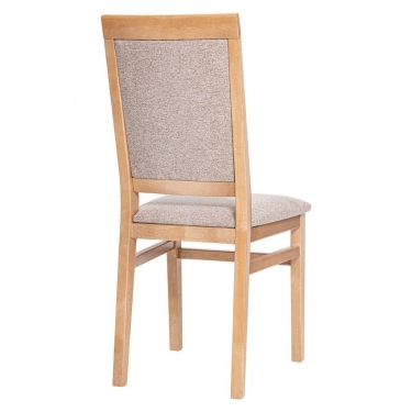 Стул с мягким сиденьем Скат Lime жаккард Дуб натуральный