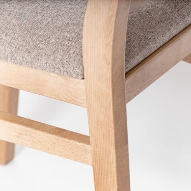 Стул с мягким сиденьем Скат Lime жаккард Дуб натуральный