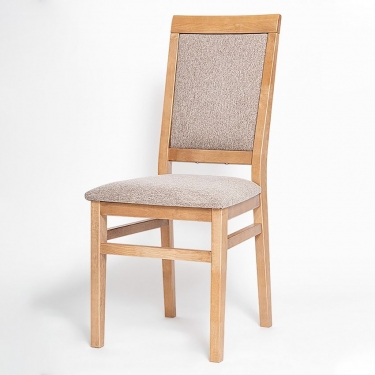 Стул с мягким сиденьем Скат Lime жаккард Дуб натуральный