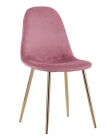 Стул Stool Group Валенсия велюр золотые ножки Пыльно-розовый
