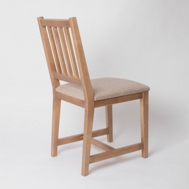 Стул с мягким сиденьем Мисам 2.0 Caramel жаккард Орех