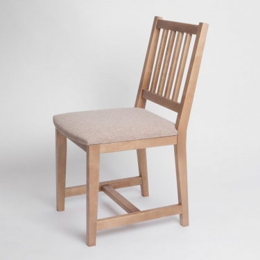 Стул с мягким сиденьем Мисам 2.0 Terracota жаккард Орех