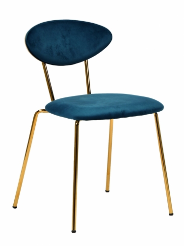 Стул Stool Group Ники велюр Синий