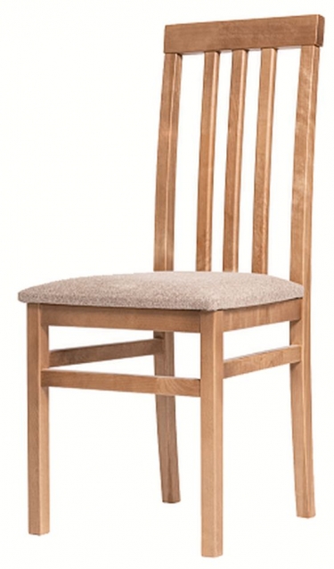 Стул с мягким сиденьем Алиот 2.0 Berry жаккард Эмаль белая