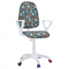 Кресло Китай Престиж KIDS Белый каркас Карандаши