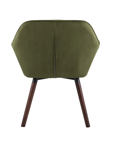 Кресло Stool group Брайан, замша, хаки