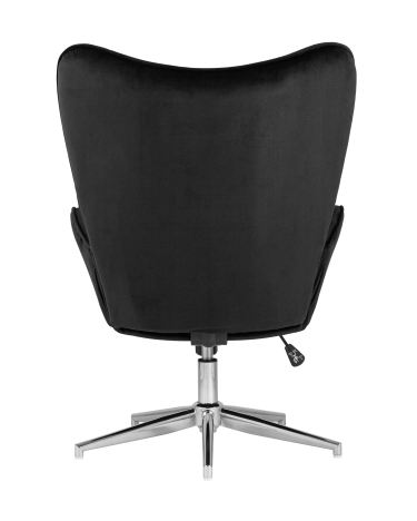 Кресло Stool group Филадельфия регулируемое, велюр, черный