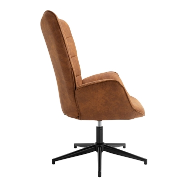 Кресло вращающееся Stool Group Ирис Коричневый