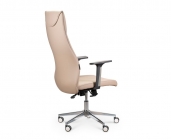 Кресло офисное Норден Валенсия WH022-mokkaPU экокожа Мокка