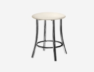 Табурет Делис Лира цена за 4 шт Капитон бежевый/Хром