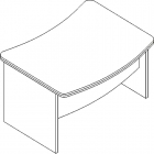 Стол для руководителя Альтерна Л.Р-14 Орех