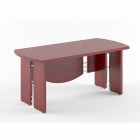 Стол рабочий Skyland В101 Бургунди