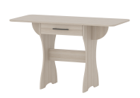 Стол раскладной с ящиком Гранд Кволити 6-02.120 Ясень шимо светлый