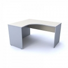 Стол письменный левый Skyland СА-3 Л Клен/металлик