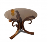 Стол журнальный Мебелик Миледи Средне-коричневый