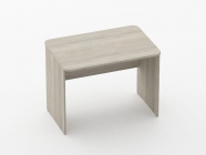 Стол прямой Персона Грата Glassy 1.10.10 Дуб сантана светлый