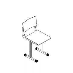 Стул ученический АЛц.СН-2-т20