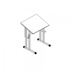 Стол ученический для черчения АЛц.СКНЧ