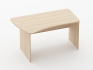 Стол эргономичный Персона Грата Glassy 1.12.14Л Орех