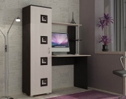 Стол компьютерный Линаура Юниор 2 Венге/Дуб молочный