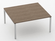 Стол для переговоров Персона Грата Deka П-обр.каркас 71.145.16 Дуб Верцаска