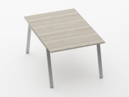 Стол для переговоров Персона Грата Deka Л-обр.каркас 74.145.10 Дуб Сантана светлый