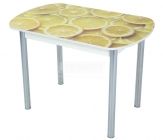 Стол обеденный Форт Европейский фп Лимон Е001 ЛДСП серый