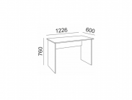 Стол прямой Rinner Walker модуль 8