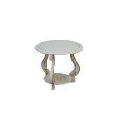 Стол журнальный Мебелик Грация М Слоновая кость