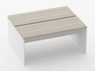 Рабочий модуль Персона Грата Deka ЛДСП каркас 75.125.16 Дуб Сантана светлый/Белый