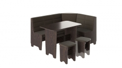 Кухонный уголок Трия Техас Исп.2 Венге/Кашемир коричневый