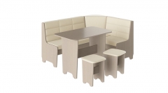 Кухонный уголок Трия Техас Исп.2 Дуб Белфорт/Кашемир Крем