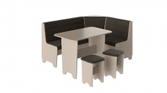 Кухонный уголок Трия Техас Исп.2 Дуб Белфорт/Кашемир коричневый