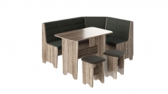 Кухонный уголок Трия Техас Исп.2 Дуб Сонома трюфель/Кашемир коричневый