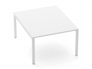 Стол для переговоров Персона Грата Deka П-обр.каркас 71.145.12 Белый