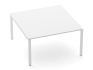Стол для переговоров Персона Грата Deka П-обр.каркас 71.145.14 Белый